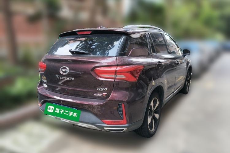 Used GAC Trumpchi GS4 2018 235T Automatic Two-Wheel Drive Luxury Smart Connectivity Millionth Anniversary Edition Rear Right 45 Deg