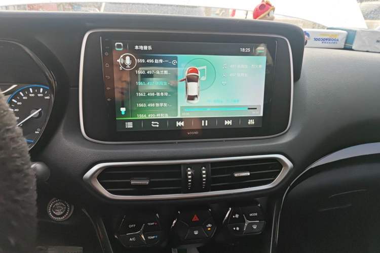 Used GAC Trumpchi GS4 2018 235T Automatic Two-Wheel Drive Elite Edition Audio And AC Panel