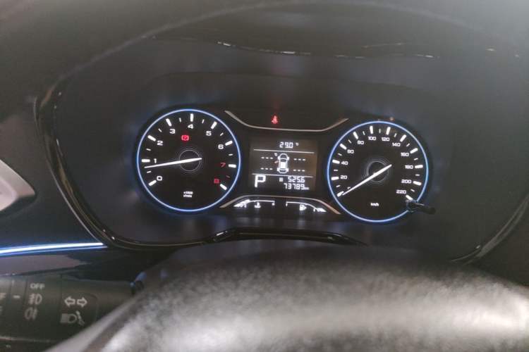 Used GAC Trumpchi GS4 2018 235T Automatic Two-Wheel Drive Luxury Smart Connectivity Millionth Anniversary Edition Instrument Cluster