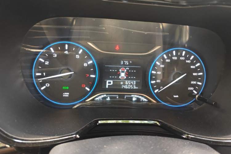 Used GAC Trumpchi GS4 2018 235T Automatic Two-Wheel Drive Luxury Smart Connectivity Version Instrument Cluster