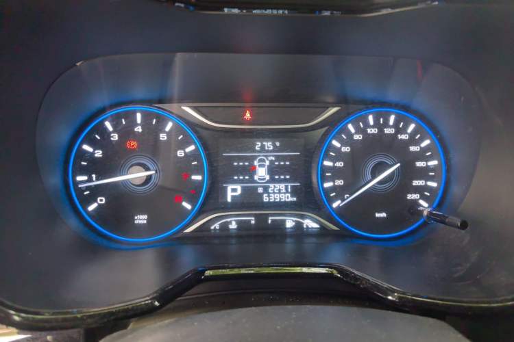 Used GAC Trumpchi GS4 2018 235T Automatic Two-Wheel Drive Luxury Smart Connectivity Millionth Anniversary Edition Instrument Cluster