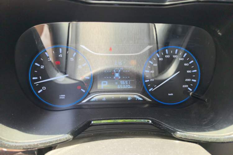 Used GAC Trumpchi GS4 2018 235T Automatic Two-Wheel Drive Luxury Smart Connectivity Millionth Anniversary Edition Instrument Cluster