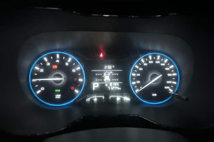 Used GAC Trumpchi GS4 2018 235T Automatic Two-Wheel Drive Luxury Smart Connectivity Millionth Anniversary Edition Instrument Cluster