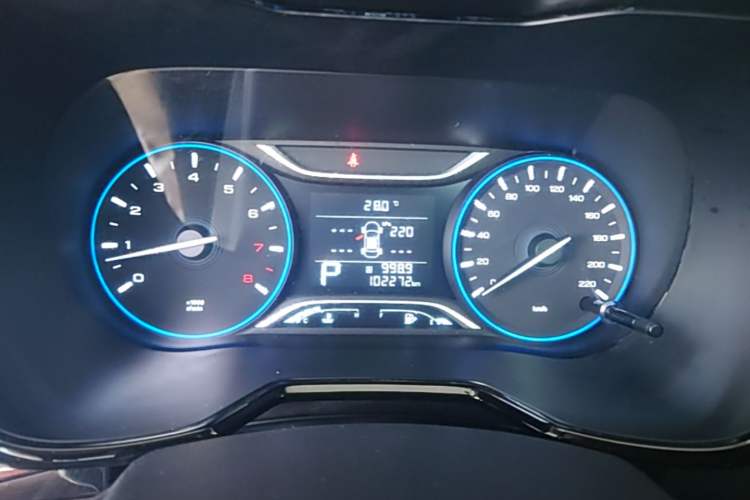 Used GAC Trumpchi GS4 2018 235T Automatic Two-Wheel Drive Luxury Smart Connectivity Version Instrument Cluster