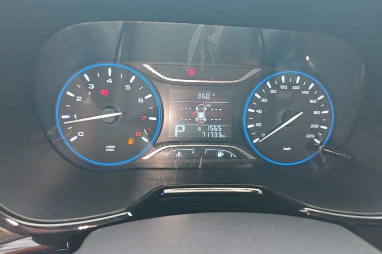 Used GAC Trumpchi GS4 2018 235T Automatic Two-Wheel Drive Luxury Smart Connectivity Version Instrument Cluster
