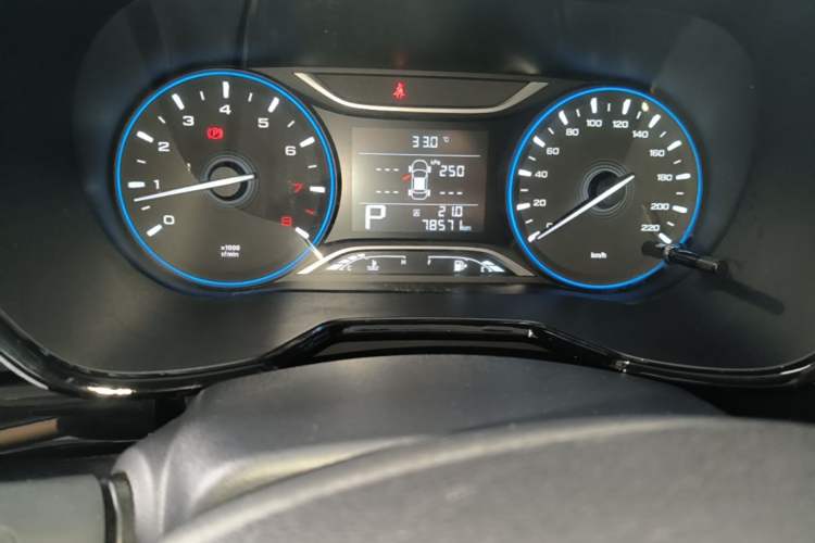 Used GAC Trumpchi GS4 2018 235T Automatic Two-Wheel Drive Luxury Smart Connectivity Millionth Anniversary Edition Instrument Cluster