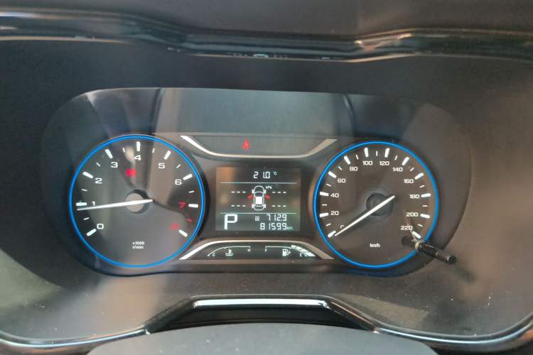 Used GAC Trumpchi GS4 2018 235T Automatic Two-Wheel Drive Luxury Smart Connectivity Millionth Anniversary Edition Instrument Cluster