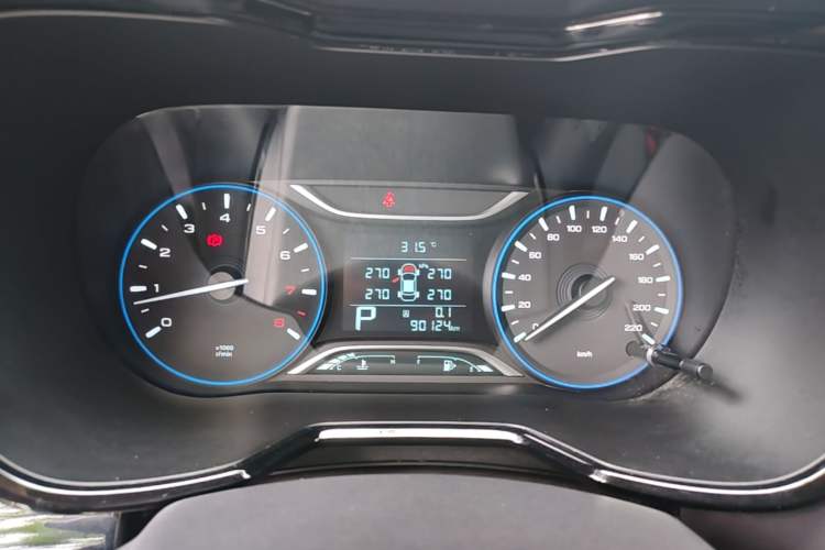 Used GAC Trumpchi GS4 2018 235T Automatic Two-Wheel Drive Luxury Smart Connectivity Version Instrument Cluster