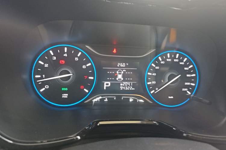 Used GAC Trumpchi GS4 2018 235T Automatic Two-Wheel Drive Luxury Smart Connectivity Millionth Anniversary Edition Instrument Cluster