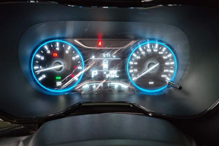 Used GAC Trumpchi GS4 2018 235T Automatic Two-Wheel Drive Elite Millionth Anniversary Edition Instrument Cluster