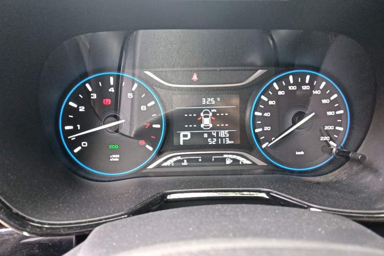 Used GAC Trumpchi GS4 2018 235T Automatic Two-Wheel Drive Luxury Smart Connectivity Millionth Anniversary Edition Instrument Cluster