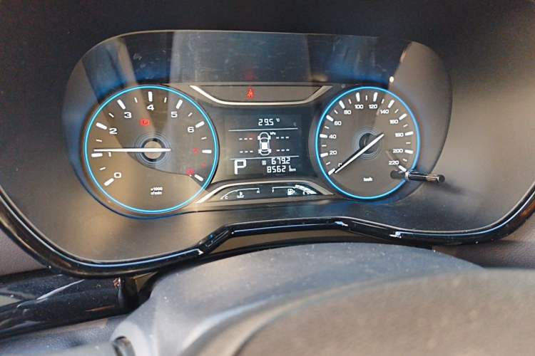 Used GAC Trumpchi GS4 2018 235T Automatic Two-Wheel Drive Luxury Smart Connectivity Millionth Anniversary Edition Odometer Close Up
