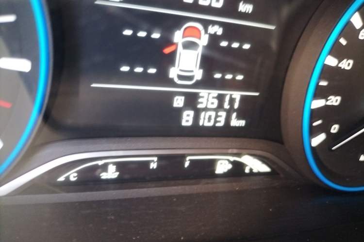 Used GAC Trumpchi GS4 2018 235T Manual Two-Wheel Drive Luxury Edition Odometer Close Up