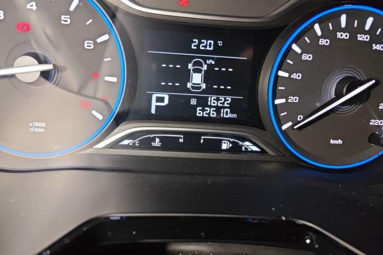 Used GAC Trumpchi GS4 2018 235T Automatic Two-Wheel Drive Luxury Smart Connectivity Millionth Anniversary Edition Odometer Close Up