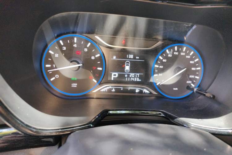 Used GAC Trumpchi GS4 2018 200T G-DCT Two-Wheel Drive Elite Edition Odometer Close Up