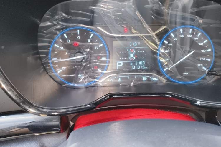 Used GAC Trumpchi GS4 2018 235T Automatic Two-Wheel Drive Luxury Smart Connectivity Millionth Anniversary Edition Odometer Close Up