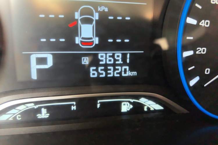 Used GAC Trumpchi GS4 2018 235T Automatic Two-Wheel Drive Luxury Smart Connectivity Millionth Anniversary Edition Odometer Close Up