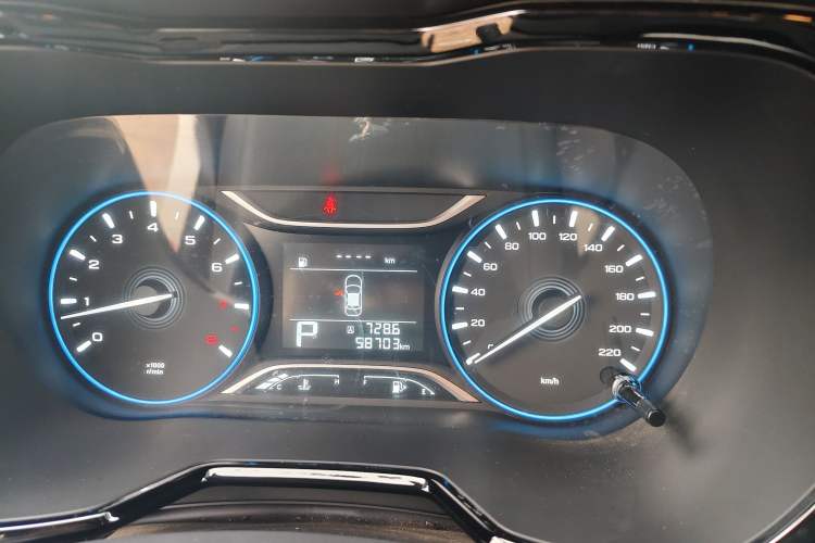 Used GAC Trumpchi GS4 2018 235T Automatic Two-Wheel Drive Elite Edition Odometer Close Up
