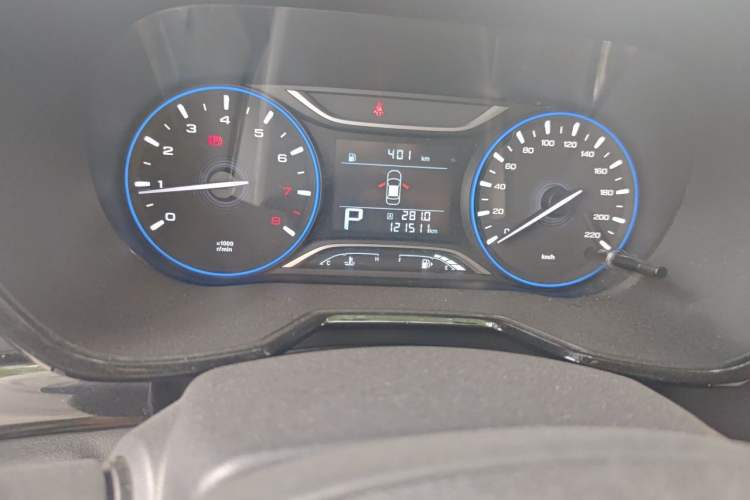 Used GAC Trumpchi GS4 2018 235T Automatic Two-Wheel Drive Elite Edition Odometer Close Up