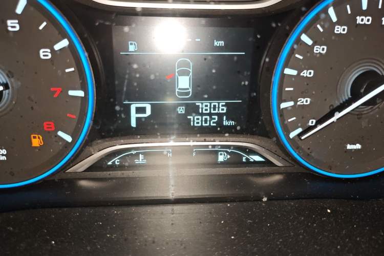 Used GAC Trumpchi GS4 2018 200T G-DCT Two-Wheel Drive Elite Edition Odometer Close Up