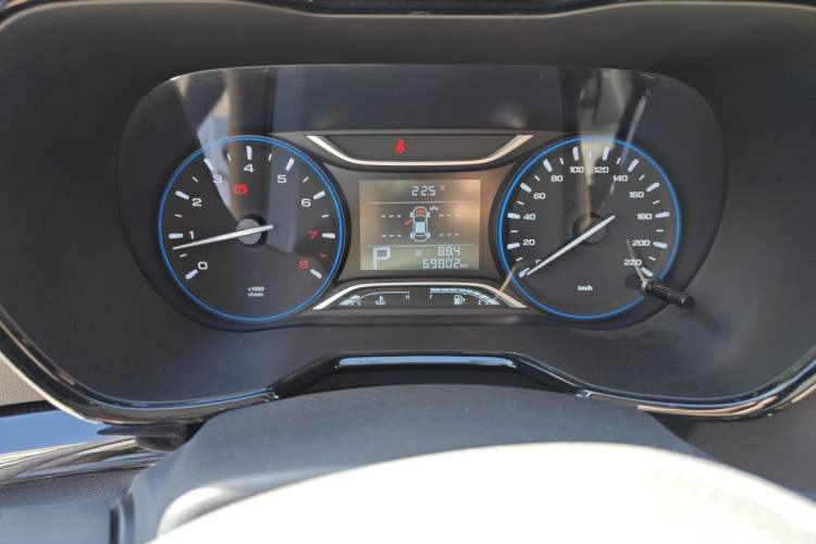 Used GAC Trumpchi GS4 2018 235T Automatic Two-Wheel Drive Luxury Smart Connectivity Millionth Anniversary Edition Odometer Close Up