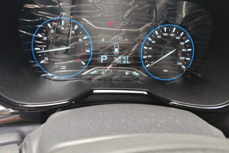 Used GAC Trumpchi GS4 2018 200T G-DCT Two-Wheel Drive Elite Edition Odometer Close Up