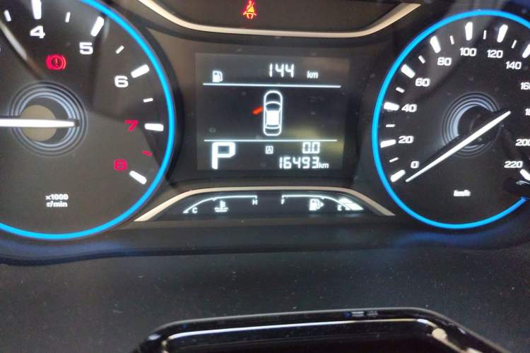 Used GAC Trumpchi GS4 2018 200T G-DCT Two-Wheel Drive Elite Edition Odometer Close Up