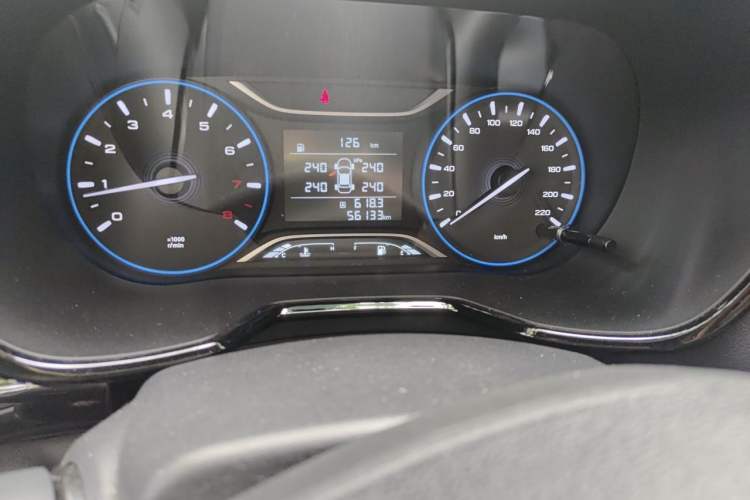 Used GAC Trumpchi GS4 2018 235T Automatic Two-Wheel Drive Elite Millionth Anniversary Edition Odometer Close Up