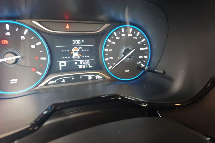 Used GAC Trumpchi GS4 2018 235T Automatic Two-Wheel Drive Luxury Smart Connectivity Millionth Anniversary Edition Odometer Close Up