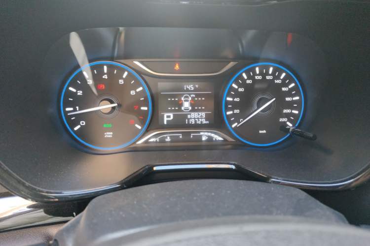 Used GAC Trumpchi GS4 2018 235T Automatic Two-Wheel Drive Luxury Smart Connectivity Version Odometer Close Up
