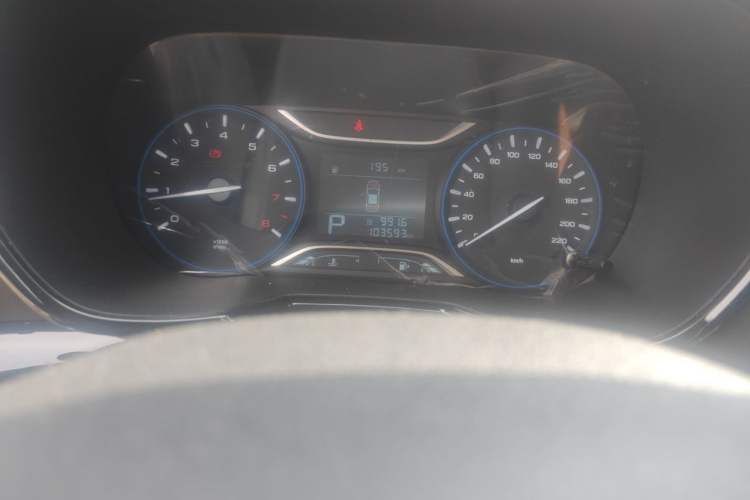 Used GAC Trumpchi GS4 2018 235T Automatic Two-Wheel Drive Elite Edition Odometer Close Up