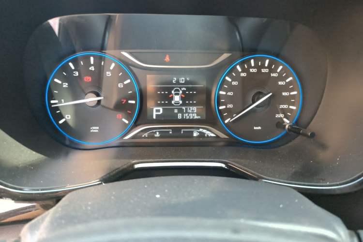 Used GAC Trumpchi GS4 2018 235T Automatic Two-Wheel Drive Luxury Smart Connectivity Millionth Anniversary Edition Odometer Close Up