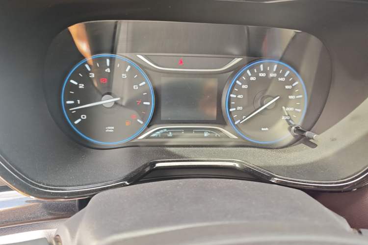Used GAC Trumpchi GS4 2018 235T Automatic Two-Wheel Drive Elite Millionth Anniversary Edition Odometer Close Up