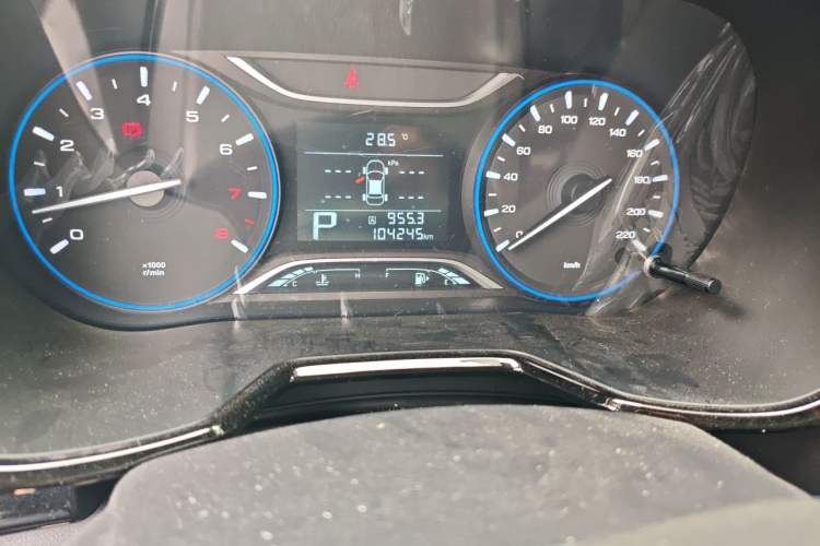 Used GAC Trumpchi GS4 2018 235T Automatic Two-Wheel Drive Luxury Smart Connectivity Version Odometer Close Up