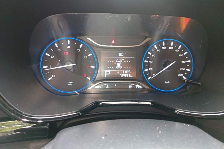 Used GAC Trumpchi GS4 2018 235T Automatic Two-Wheel Drive Luxury Smart Connectivity Version Odometer Close Up