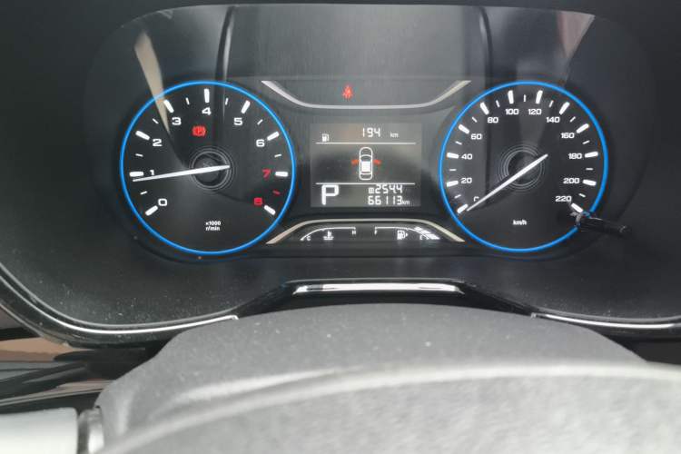 Used GAC Trumpchi GS4 2018 235T Automatic Two-Wheel Drive Elite Millionth Anniversary Edition Odometer Close Up