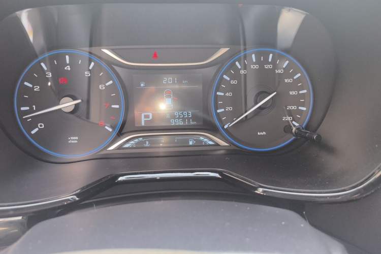 Used GAC Trumpchi GS4 2018 235T Automatic Two-Wheel Drive Elite Millionth Anniversary Edition Odometer Close Up