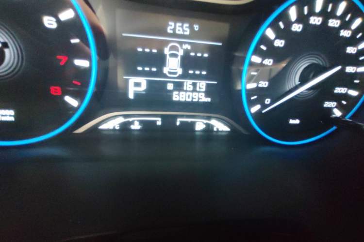 Used GAC Trumpchi GS4 2018 200T G-DCT Two-Wheel Drive Elite Edition Odometer Close Up