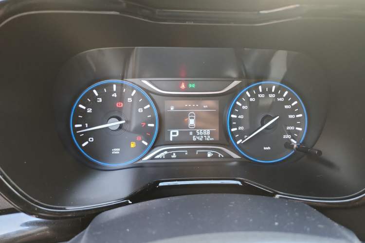 Used GAC Trumpchi GS4 2018 200T G-DCT Two-Wheel Drive Comfort Edition Odometer Close Up