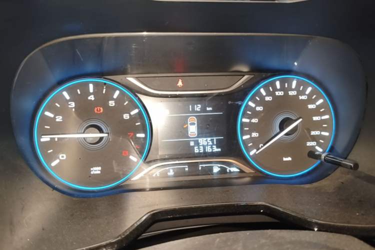Used GAC Trumpchi GS4 2018 200T Manual Two-Wheel Drive Elite Edition Odometer Close Up