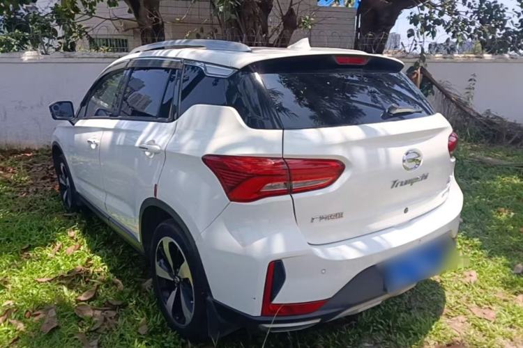 Used GAC Trumpchi GS4 2018 235T Automatic Two-Wheel Drive Luxury Smart Connectivity Version Rear Left 45 Deg