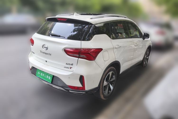 Used GAC Trumpchi GS4 2018 235T Automatic Two-Wheel Drive Luxury Smart Connectivity Millionth Anniversary Edition Rear Right 45 Deg