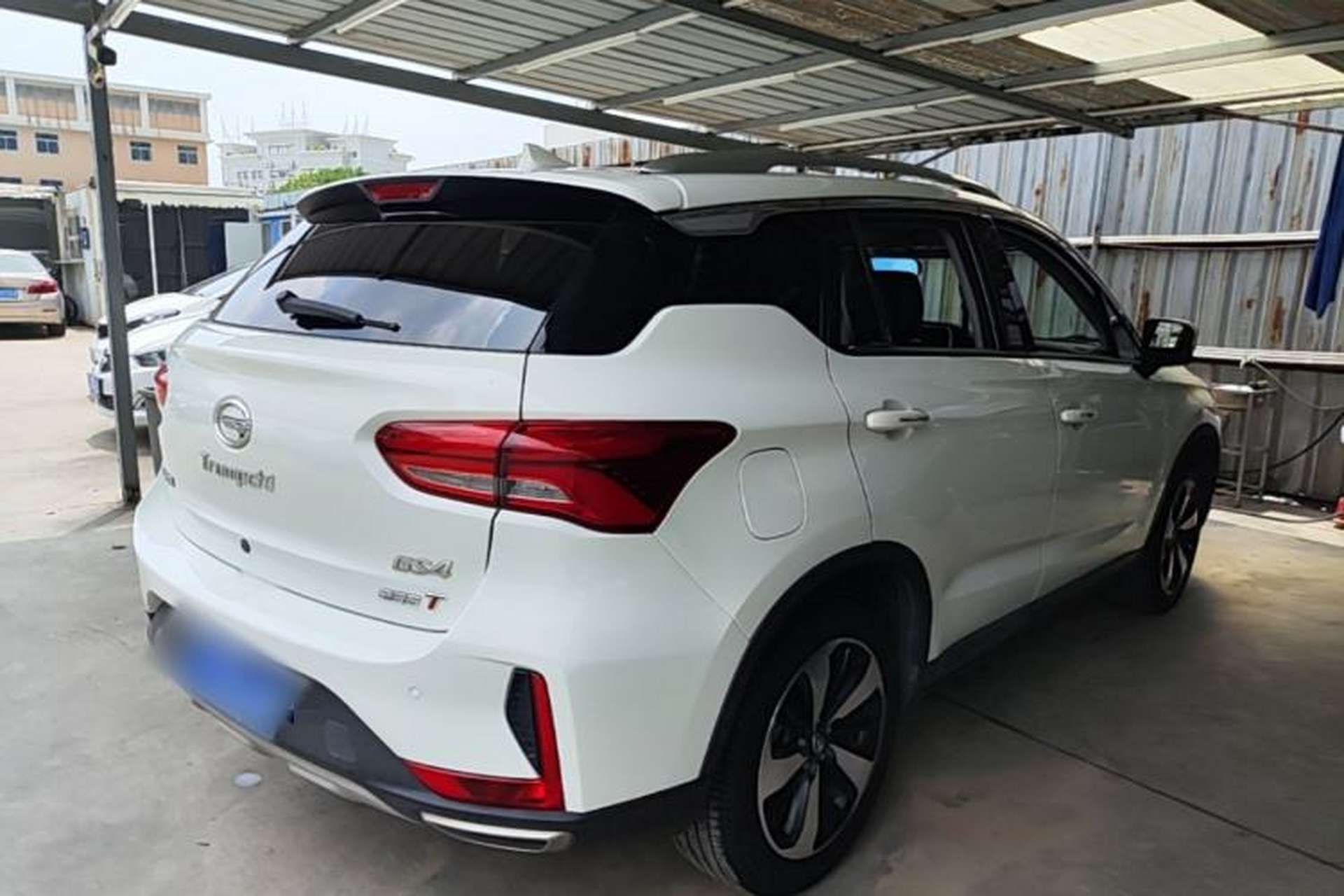 Used GAC Trumpchi GS4 2018 235T Automatic Two-Wheel Drive Luxury Smart Connectivity Version Rear Right 45 Deg
