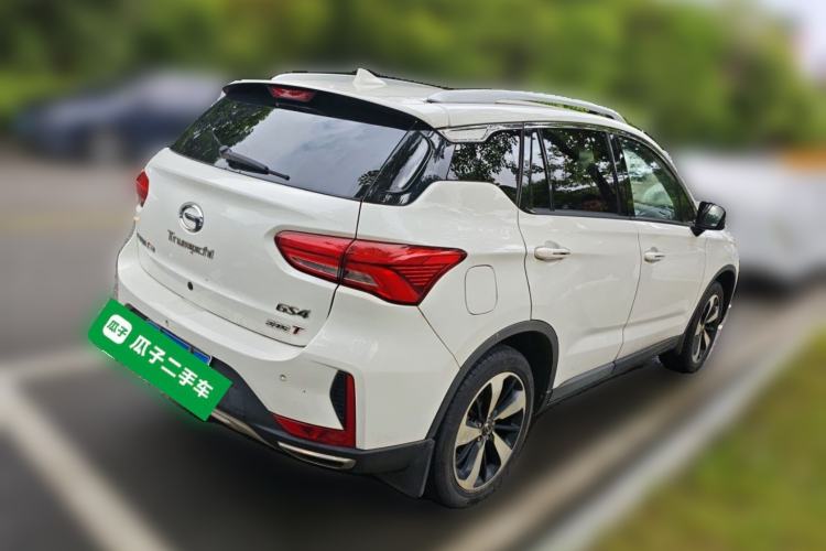 Used GAC Trumpchi GS4 2018 235T Automatic Two-Wheel Drive Luxury Smart Connectivity Version Rear Right 45 Deg
