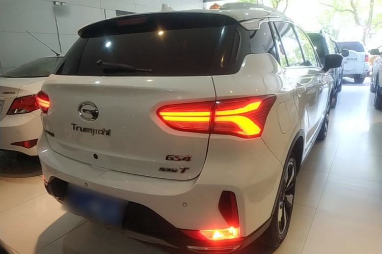 Used GAC Trumpchi GS4 2018 235T Automatic Two-Wheel Drive Luxury Smart Connectivity Millionth Anniversary Edition Rear Right 45 Deg