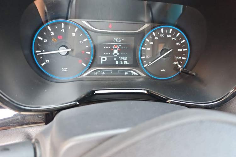 Used GAC Trumpchi GS4 2018 235T Automatic Two-Wheel Drive Luxury Smart Connectivity Version Odometer Close Up