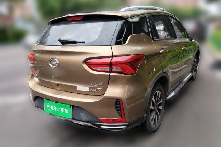 Used GAC Trumpchi GS4 2018 200T Manual Two-Wheel Drive Comfort Edition Rear Right 45 Deg