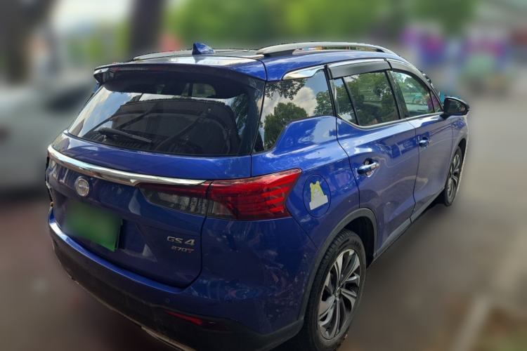 Used GAC Trumpchi GS4 2019 270T Automatic Two-Wheel Drive Luxury Smart Connectivity Model Rear Right 45 Deg