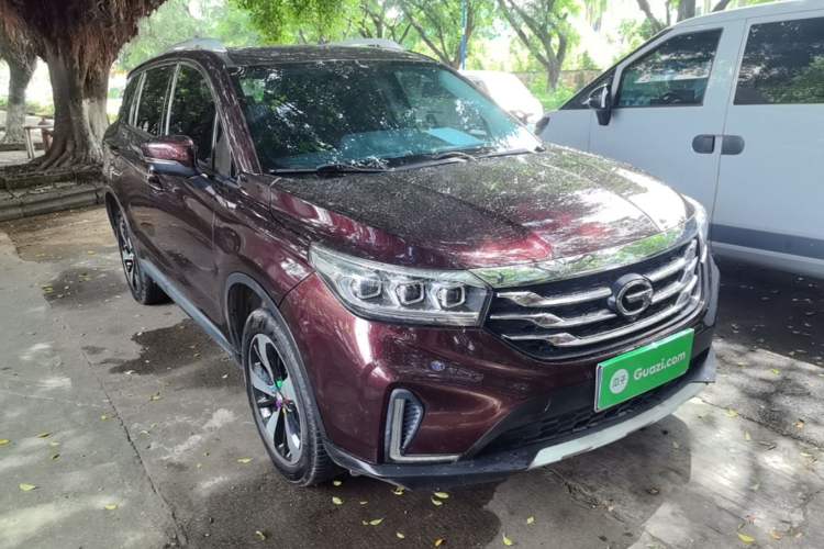 Used GAC Trumpchi GS4 2019 270T Automatic Two-Wheel Drive Luxury Smart Connectivity Model Front Right 45 Deg