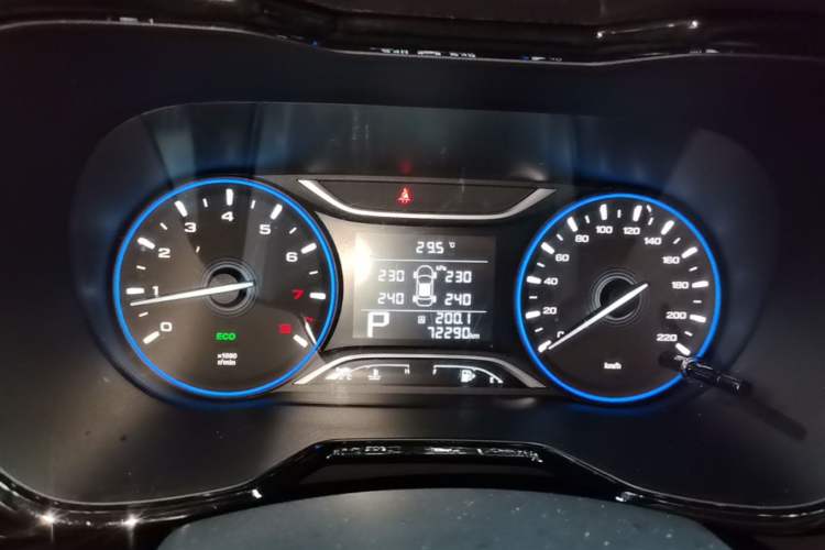 Used GAC Trumpchi GS4 2019 270T Automatic Two-Wheel Drive Luxury Smart Connectivity Model Instrument Cluster